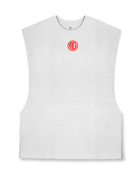 Summer Fitness Sports Tank Top Men's Breathable Loose Fit