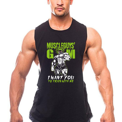 Running Tank Top Men Summer Sport Gym Vest Workout Singlets