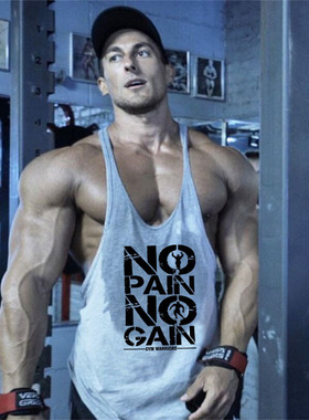 bodybuilding tank men gym workout fitness mouwloos stringer