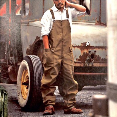 jeans bib Overalls‌ denim pants Dungarees‌ trouser牛仔裤男