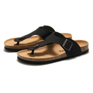 Men Cork Slide Sandals Flipflops Slippers Outdoor男外穿拖鞋