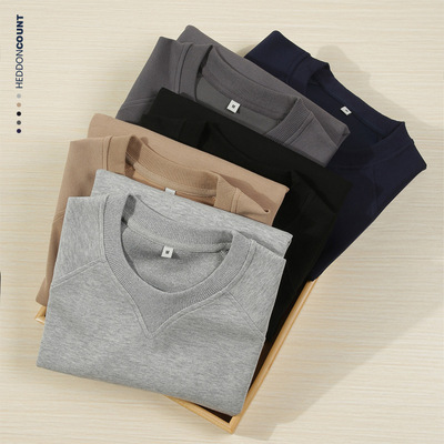 quality men hoodie fashion man sweater gym男装感260克珠地