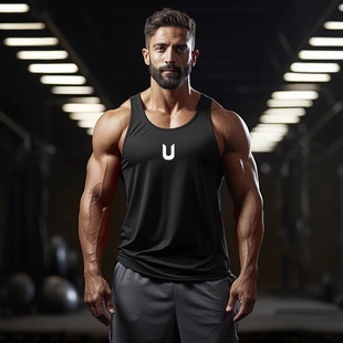 sports tank workout new sleeveles gyms fitness men 2026 tops