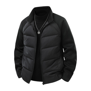 Winter Men Down Jacket Warm Coat羽绒服男秋冬季新款时尚立领