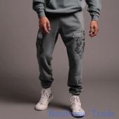 pants卫裤 新款 men Gym man 男户外运动休闲跑步锻炼健身宽松棉长裤