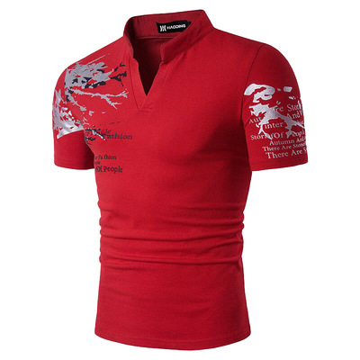 mens polo shirt golf tshirt graphic prints vneck clothing男t
