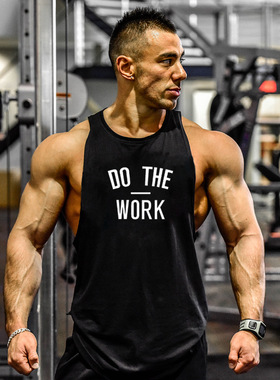 Men Gyms tank Workout Sleeveles Shirt Male Summer Loose