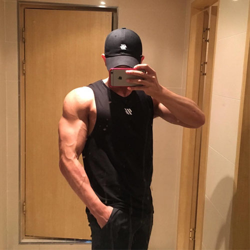 compression tank tops gym workout fitness vest夏新款透气速干