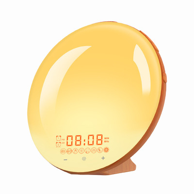 smart sunrise alarm clock wake up sunset simulation 日出闹钟