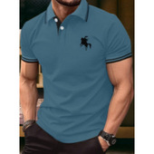 man shirt mens new sleeved short summer classic polo