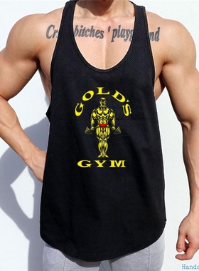 Men tanktop summer Man gym clothes Singlet男Crossfit背心vest