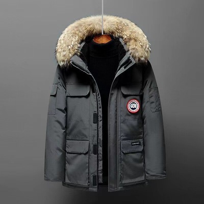 man winter coat women warm jacket新款羽绒服男士中长款情侣