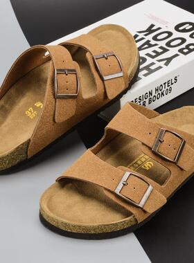 Slippers Slides Flat Shoes Sandals Cork Clogs Mules勃肯鞋