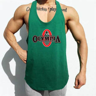 Gym Men Workout Fitness Stringer Bodybuilding Mouwloos Tank