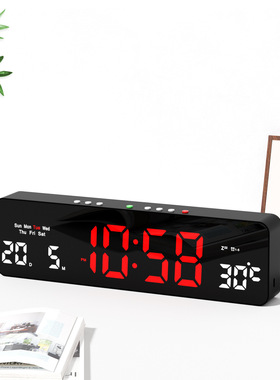 数字钟 Electronic Clock Digital Alarm Desk Table Night Watch