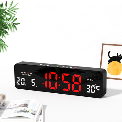 数字钟 Electronic Clock Digital Alarm Desk Table Night Watch