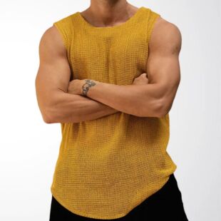 薄款 sy0098man men vest男装 休闲纯色新款 针织衫 男士 针织背心