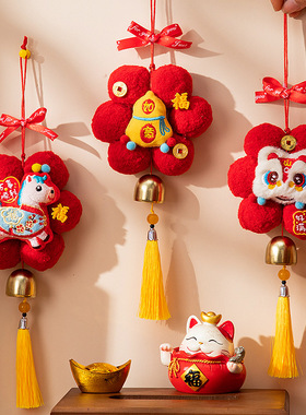 new year decoration pendant 2026 horse year hanging ornament