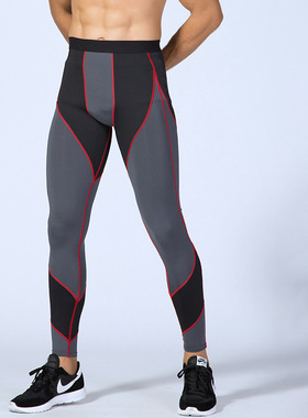 Men Compression Leggings GYM Tights Pants男士PRO紧身 运动