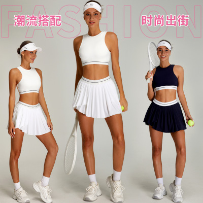 Compression Tank Tops Gym Workout Fitness Vest欧美新款撞色