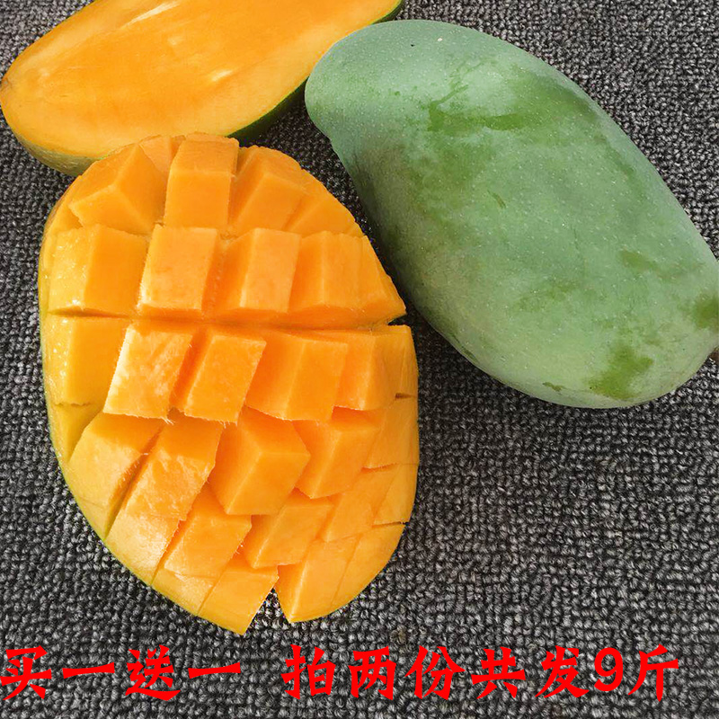 东湖旺 桂七芒果 香甜多汁新鲜水果批发包邮九斤当季采摘