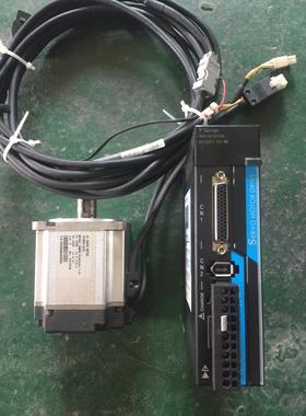 750W迪维讯伺服P100S-75-ZX套装功能完好测试