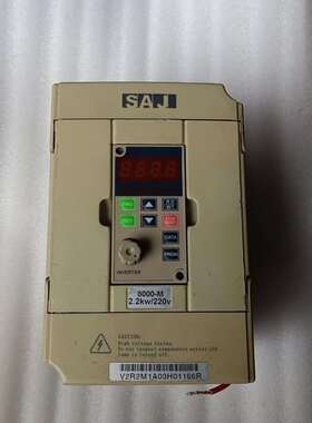 三晶变频器8000MS2R2M1二手拆机成色外观如图实