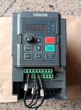 伟创变频器AC60E一S2一R75G二手拆机成色外观如图实