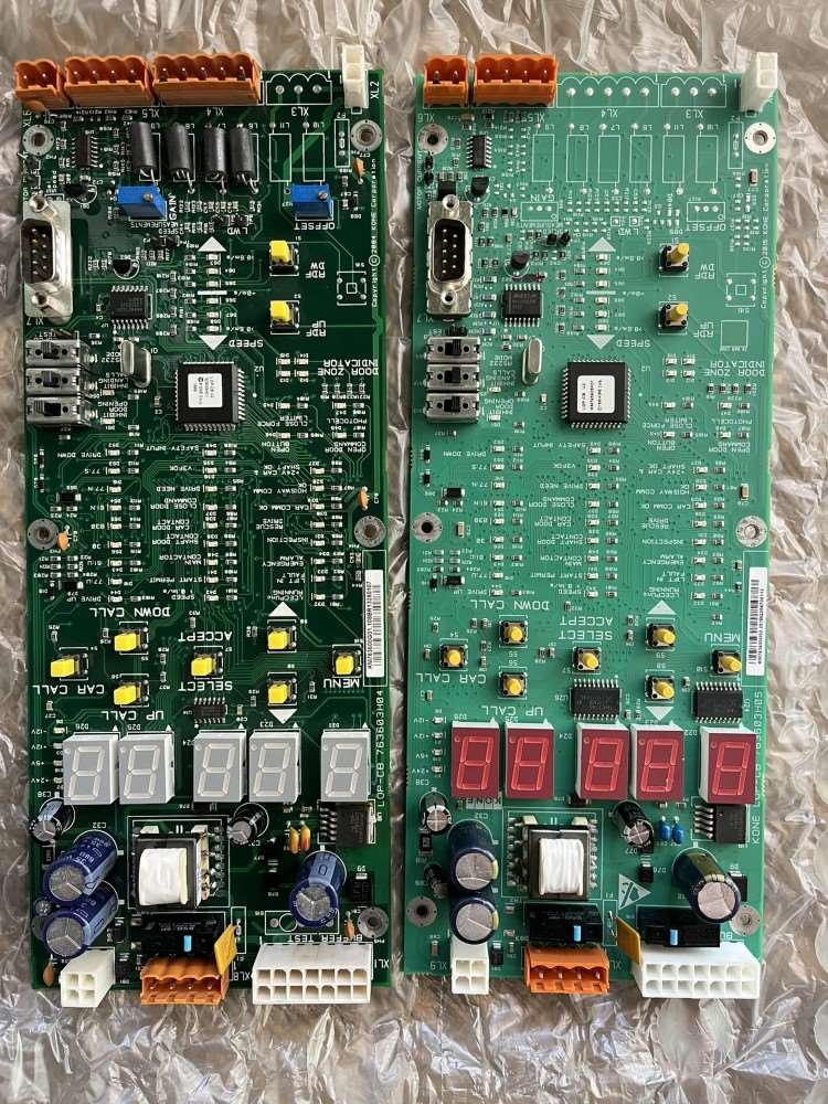 通力原厂参数板KM763600G01/G02各一块95新拆-议价