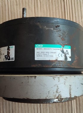 CKD 转盘电机 AX4045TS-FL630258  拆机
