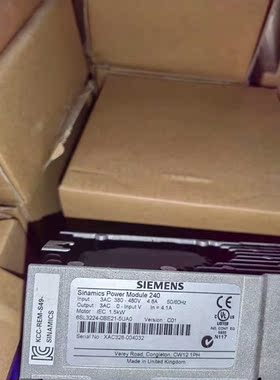 SINAMICSG120功率模块6SL3224-0BE2-议价