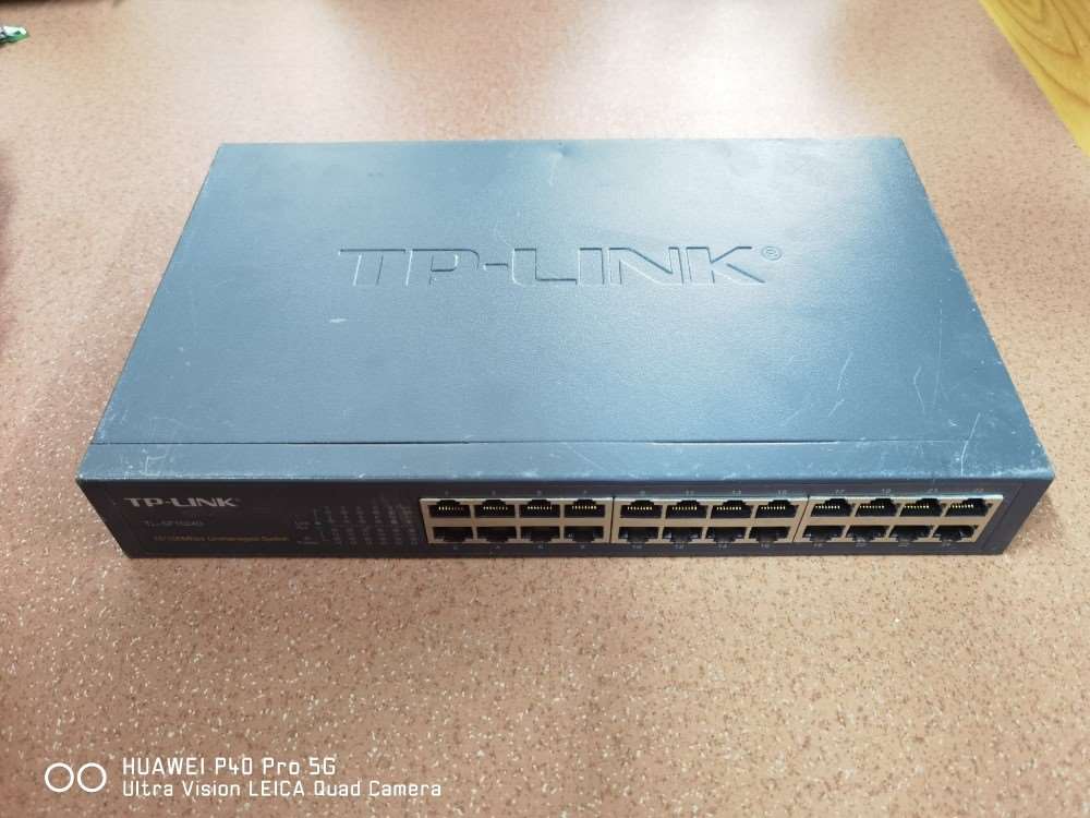 TP-LINKTL-SF1024D百兆24口交换机功能正-议价