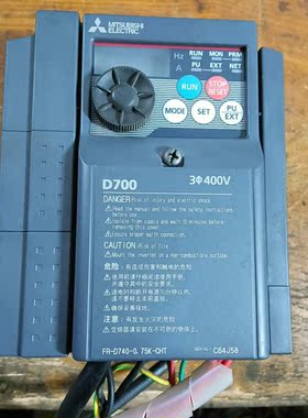 三菱三菱变频器0.75KWFRD740-0.75K
