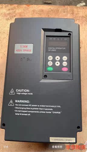 简单通用变频器，AH3400A05D5K..5.5KW.38