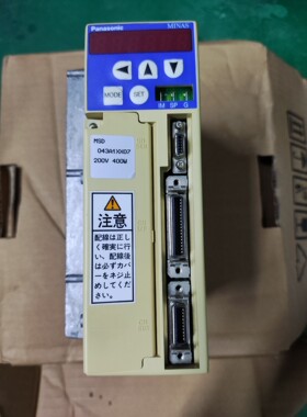 松下伺服MSD043A1XX07 拆机件成色如图-议价