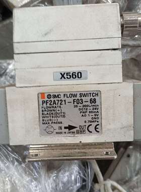SMC数显流量计电磁阀PF2A721-F03-6