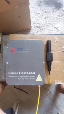 出拆机CETC激光器一台,型号PFL-QI-20.光纤线被工-议价