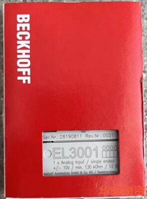 EL3001倍福模块,行货没拆封,现货供应!顺丰包邮-议价