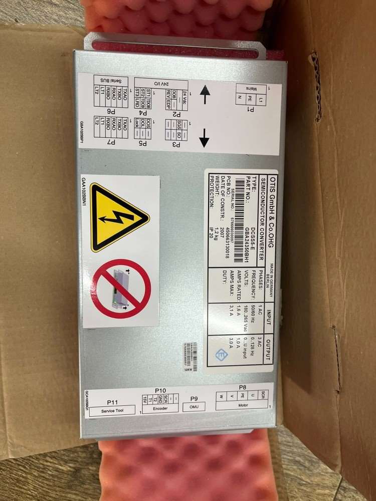 奥的斯OTIS/DCSS5-E门机盒GBA24350BH1-议价