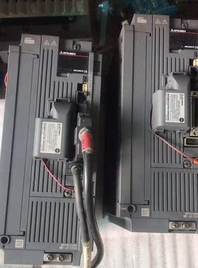 三菱驱动电机MR-J4-500A电机HG-SR502J二手拆