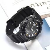 适用卡西欧AQ S810W S810WC 硅胶手表带男士 AEQ 110W替换表带18mm