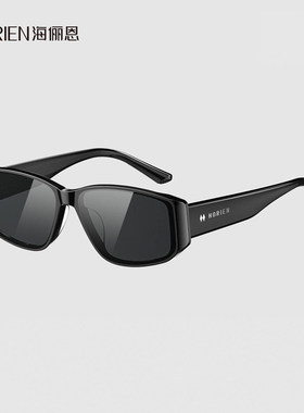 海俪恩太阳眼镜女款大框百搭防晒新款绒面出游户外太阳眼镜男8612