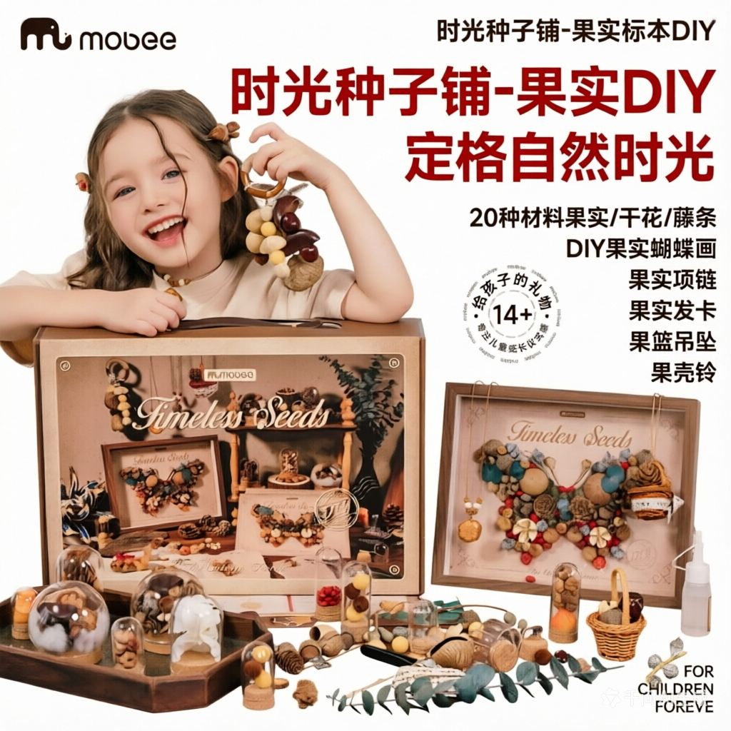 mobee时光种子铺DIY过家家玩具
