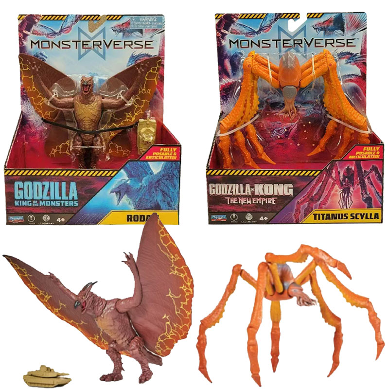 彩星哥斯拉大战金刚可动手办