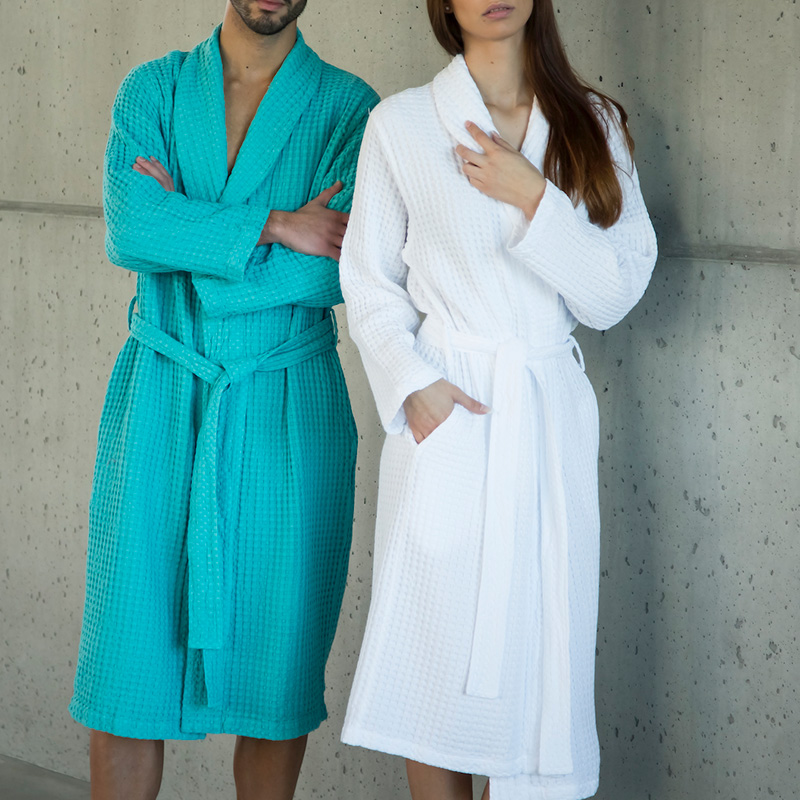 爱比丝浴袍轻薄吸水透气