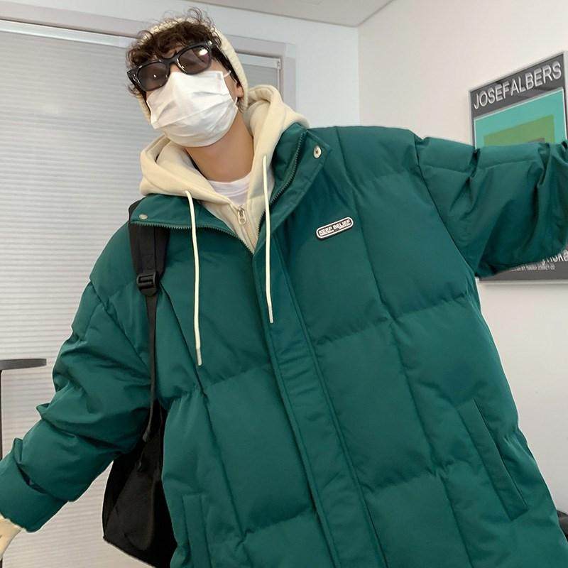 1404-1-9339-P60男女加厚棉衣新款港风外套御寒棉服