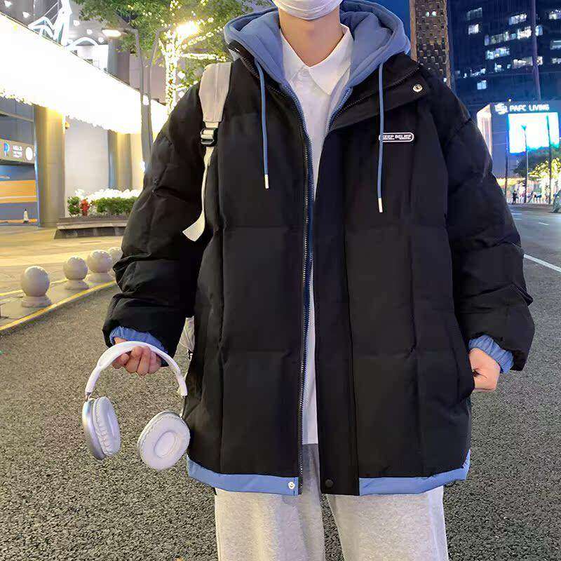 1404-1-9339-P50男女加厚棉衣新款港风外套御寒棉服