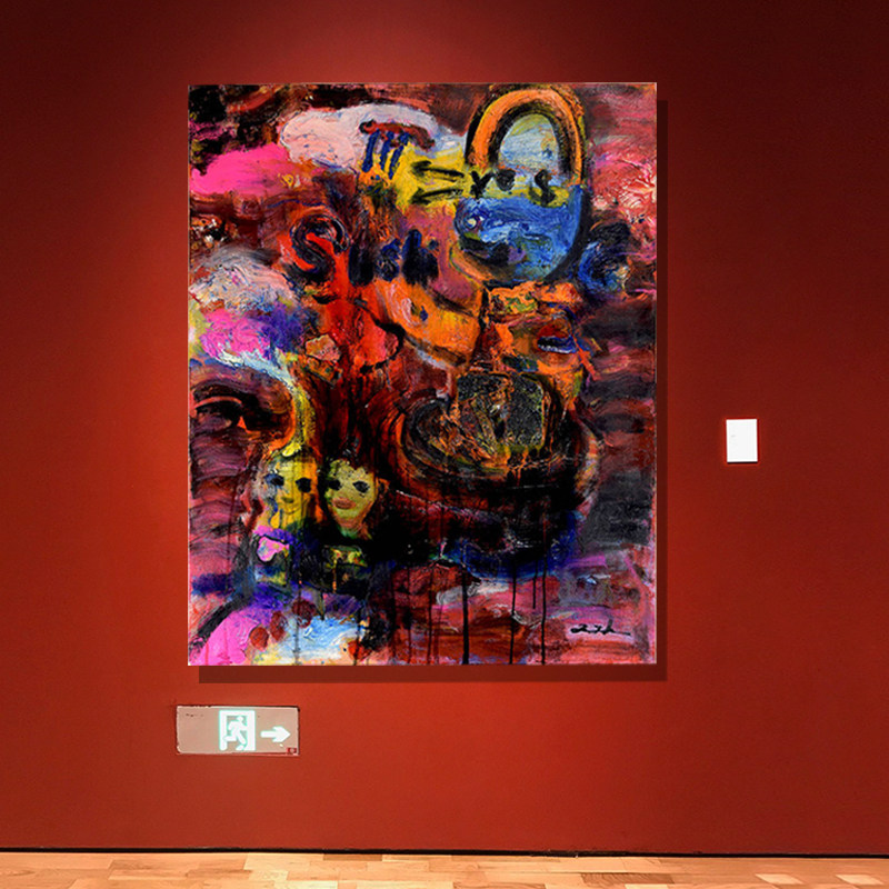 奈良美智油画素材模板 奈良美智油画图片下载 小麦优选