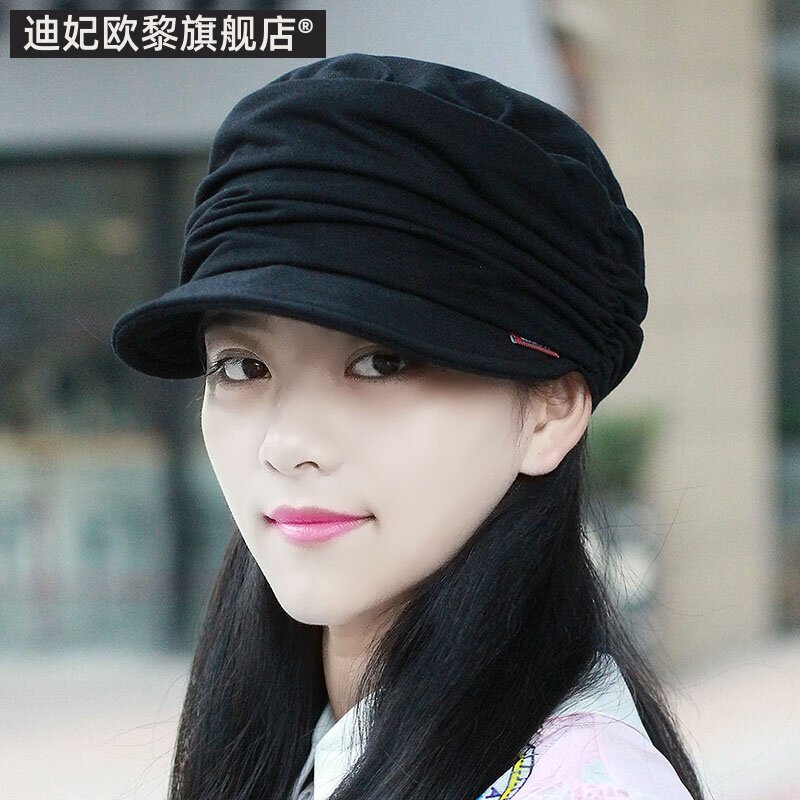 平顶帽时尚风大头围妈妈帽