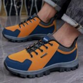 防滑百搭旅游徒步鞋 男士 清仓 秋冬户外休闲防水登山鞋 领航公牛男鞋
